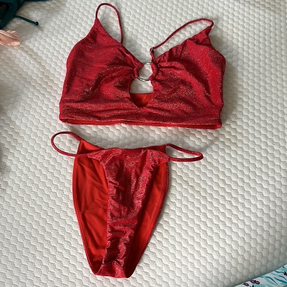 NEW Tularosa Bikini Set red spice XS - Picture 7 of 13
